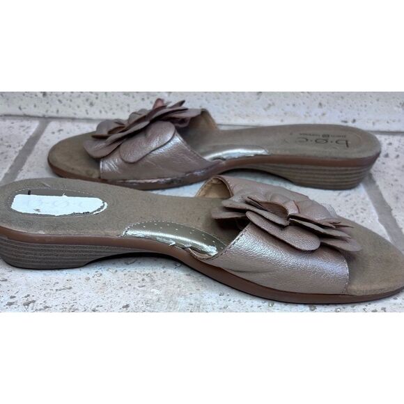 Boc Born Concept Windflower Gold Slip On Sandals Size 10 - Picture 10 of 13
